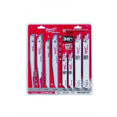 Milwaukee 49-22-1132 32-Piece Mega SAWZALL Recip Blade Kit