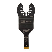 Milwaukee 49-25-1201 Open-Lok 3/8-Inch Titanium Enhanced Bi-Metal Multi-Material Blade, 1-Pack
