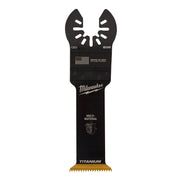 Milwaukee 49-25-1203 Open-Lok 1-1/4-Inch Titanium Enhanced Bi-Metal Multi-Material Blade, 1-Pack
