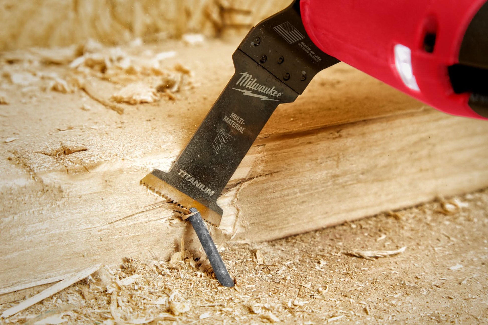 Milwaukee 49-25-1239 Open-Lok 1-3/8-Inch Titanium Enhanced Bi-Metal Multi-Material Blades, 10-Pack