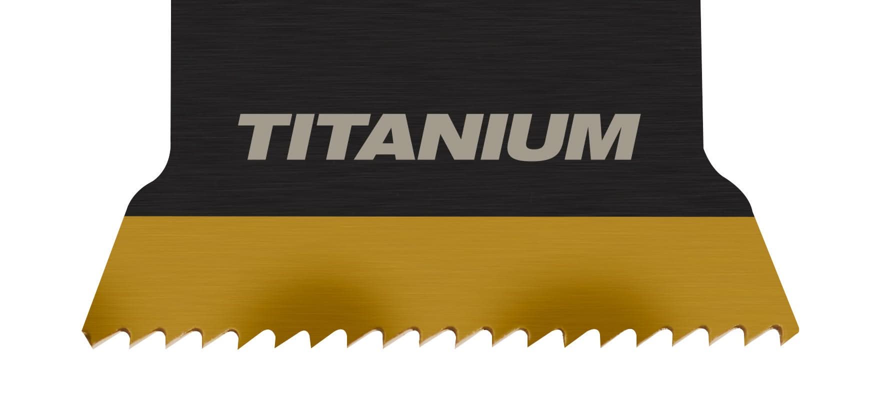 Milwaukee 49-25-1259 Open-Lok 1-1/8-Inch Titanium Enhanced Bi-Metal Metal Blades, 10-Pack