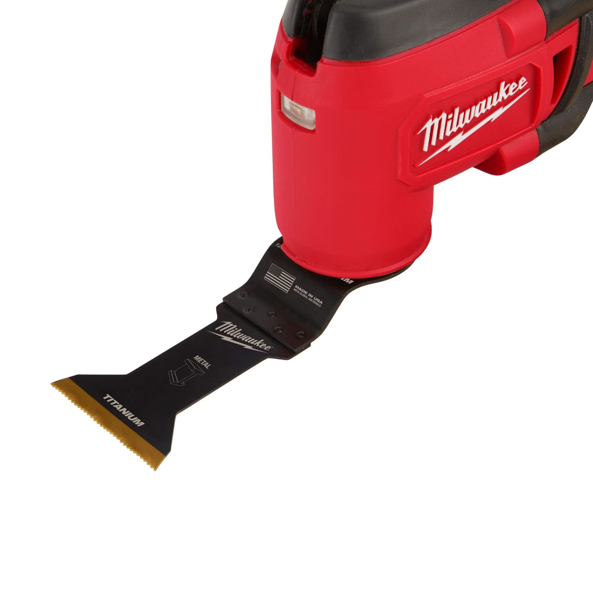 Milwaukee 49-25-1261 Open-Lok 1-3/4-Inch Titanium Enhanced Bi-Metal Metal Blade, 1-Pack