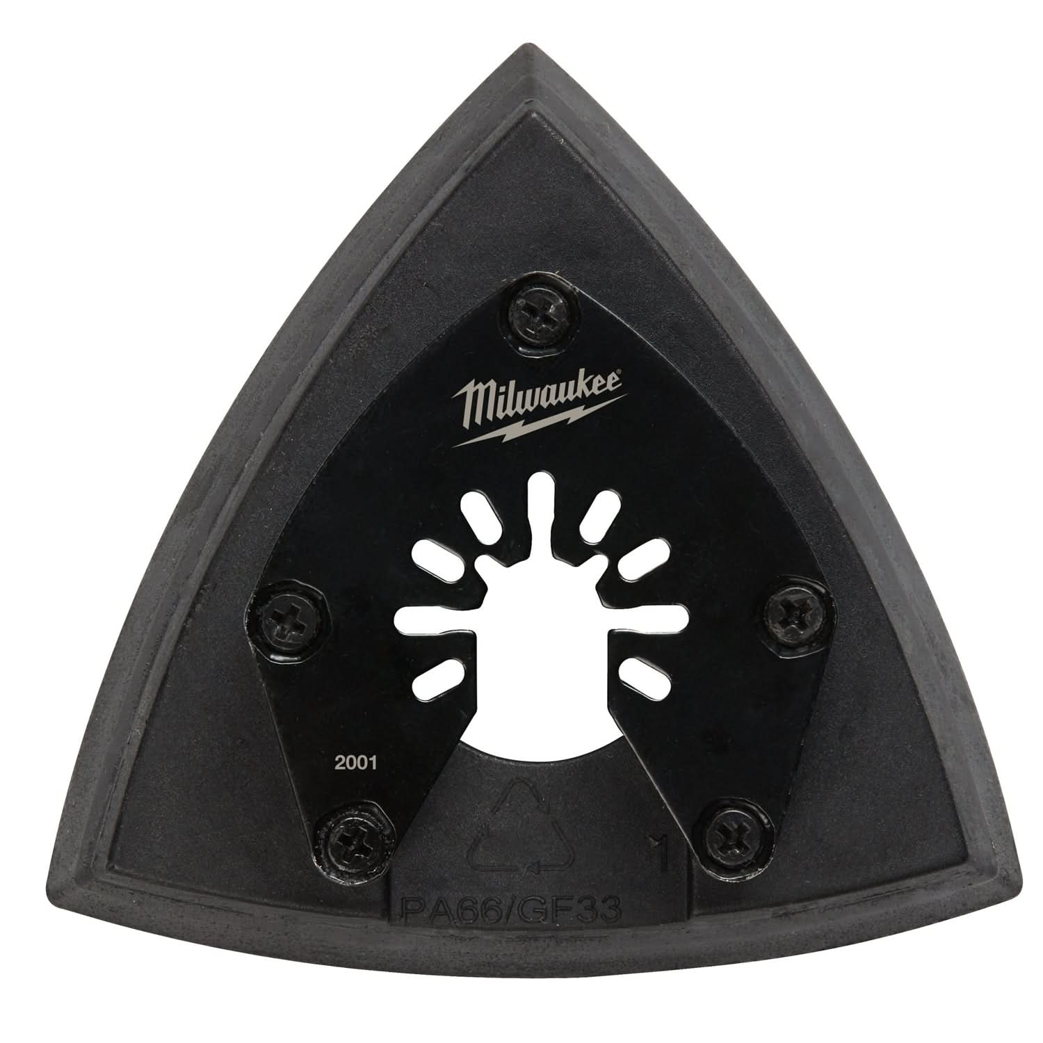 Milwaukee 49-25-2001 Open-Lok 3-1/2-Inch Triangle Sanding Pad 1-Pack