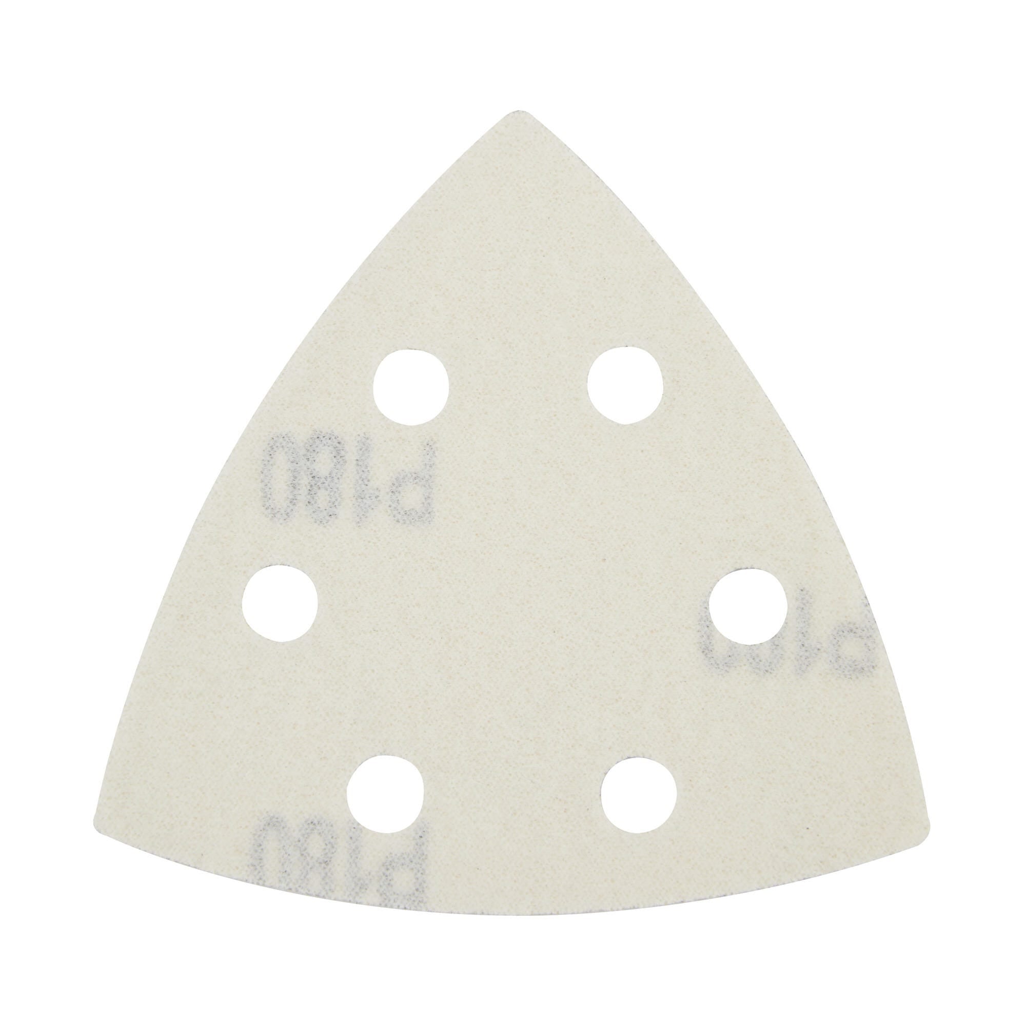Milwaukee 49-25-2180 3-1/2-Inch 180 Grit Triangle Sandpaper, 6-Pack