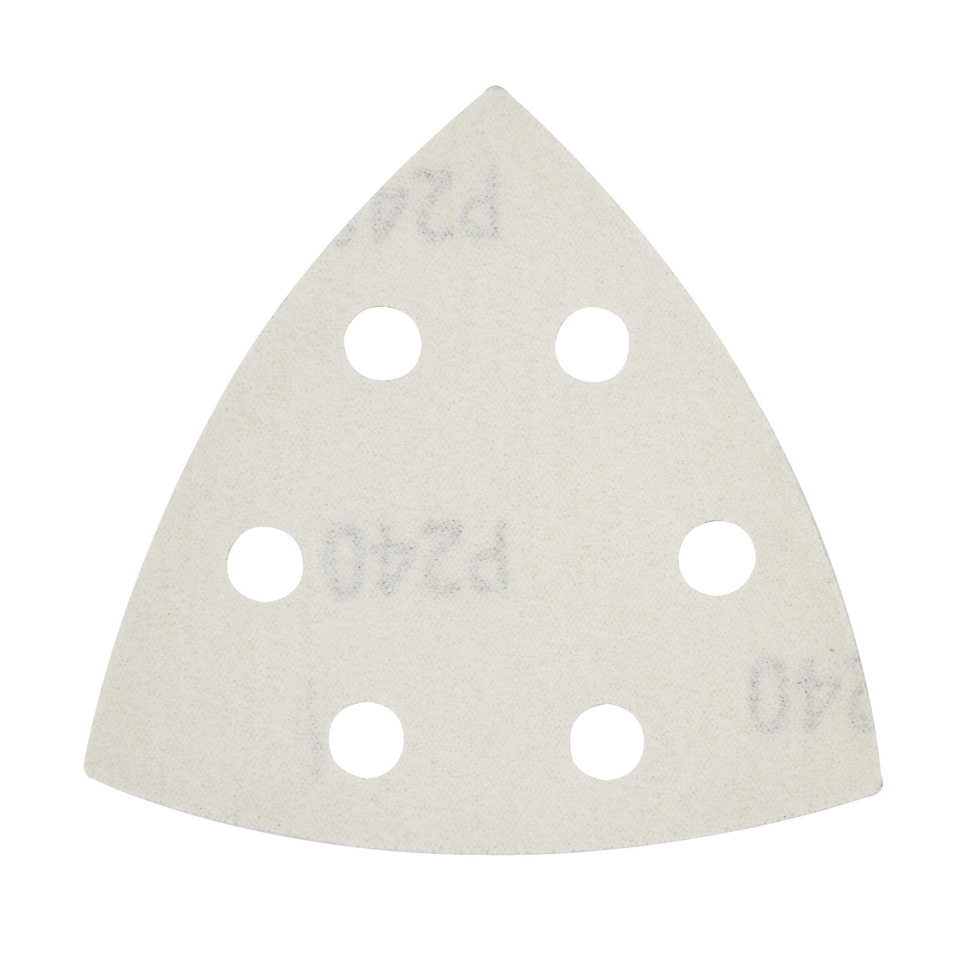 Milwaukee 49-25-2240 3-1/2-Inch 240 Grit Triangle Sandpaper, 6-Pack