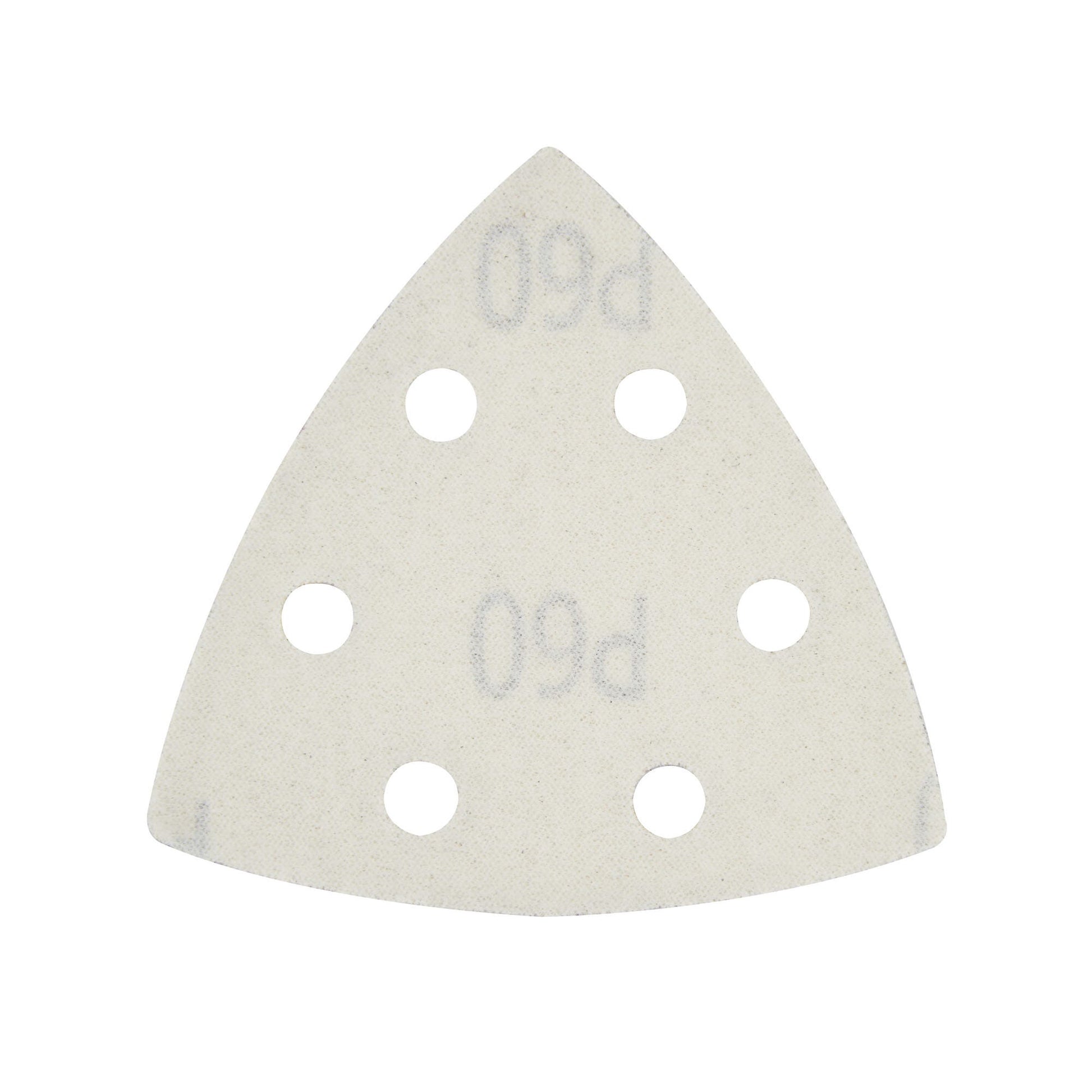 Milwaukee 49-25-2060 3-1/2-Inch 60 Grit Triangle Sandpaper, 6-Pack
