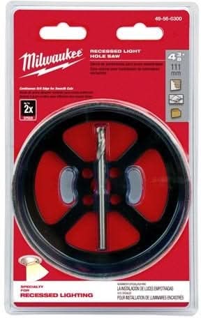 Milwaukee 49-56-0296 3-1/8" Recessed Light Hole Saw