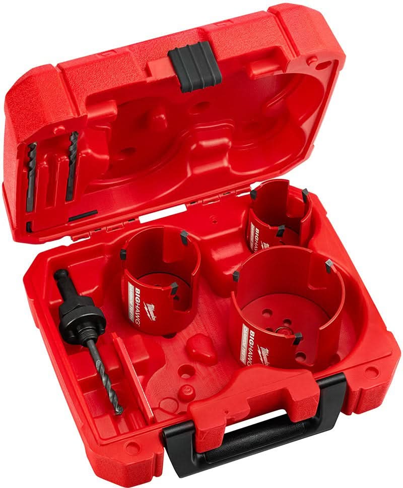 Milwaukee 49-56-9280 7-Piece BIG HAWG with Carbide Teeth Kit (PROMO)