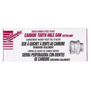 Milwaukee 49-57-8227 1-1/2" Quick Change Sheet Plate Carbide Cutter