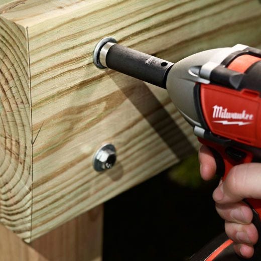 Milwaukee 49-66-4417 3-Piece  Thin Wall Deep Impact Socket Set