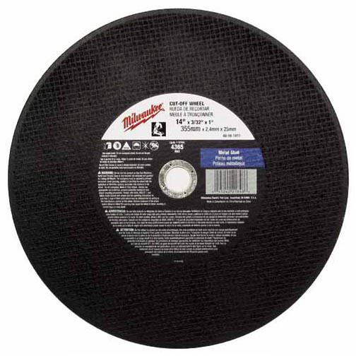 Milwaukee 49-94-1270 12" x 1/8" x 20mm Cut-Off Wheel, Type 1