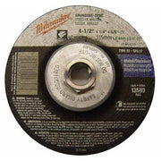 Milwaukee 49-94-4515 4-1/2" x 1/4" x 5/8-11" Grinding Wheel, Type 27