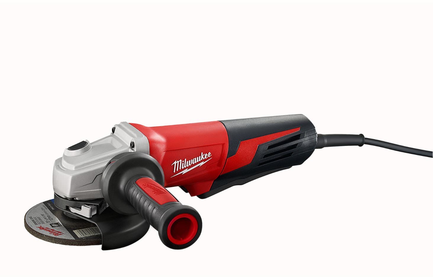 Milwaukee 6117-30 13 Amp 5" Small Angle Grinder Paddle, Lock-On