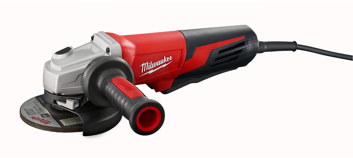 Milwaukee 6117-31 13 Amp 5" Small Angle Grinder Paddle, No-Lock