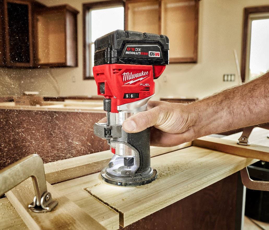 Milwaukee 2723-20 M18 FUEL Brushless Compact Router, Tool Only (PROMO)