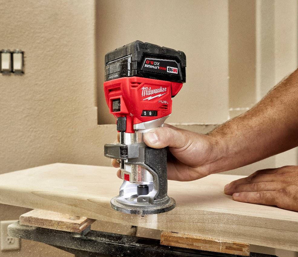 Milwaukee M18 FUEL Brushless Compact Router, Tool Only (PROMO