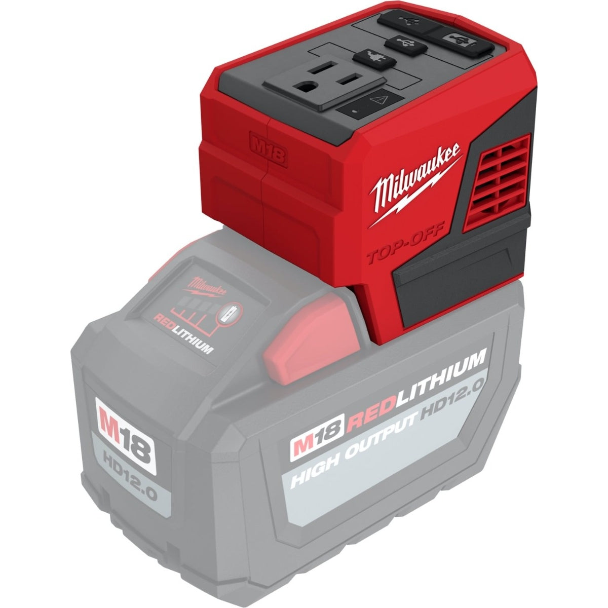 Milwaukee 2846-20 M18 Top Off 175W Power Supply