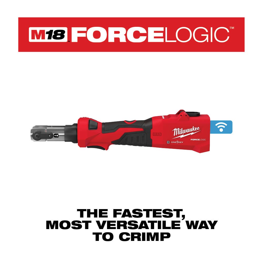 Milwaukee 2978-20 M18 FORCE LOGIC 6T Linear Utility Crimper – Tool Nut