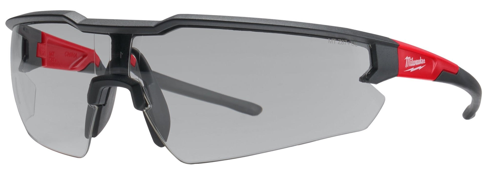 Milwaukee 48-73-2108 Safety Glasses with Gray Fog-Free Lenses, Polybag