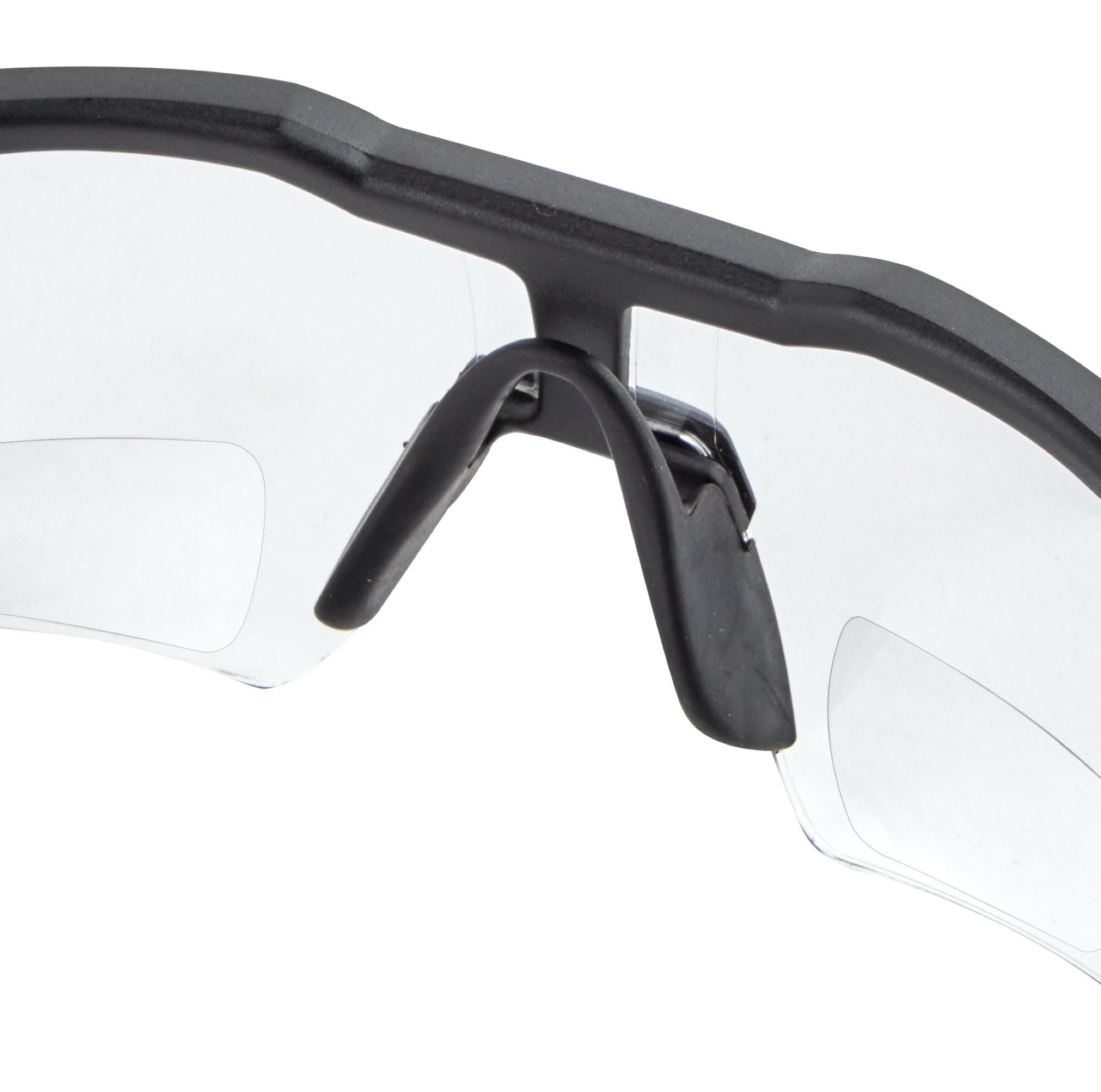 Milwaukee 48-73-2203 Safety Glasses with 1.5x Magnified Clear Anti-Scratch Lenses, Polybag