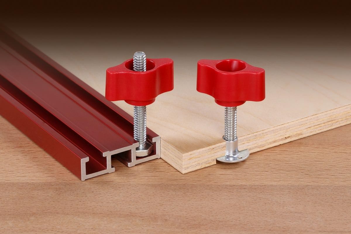 Woodpeckers MMKB1410 Multi Knob Mini-T, 10-Pack, 1/4" Fastener Compatible