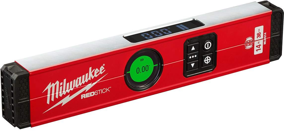Milwaukee MLDIG14 REDSTICK 14" Digital Level w/ PIN-POINT Measurement Technology