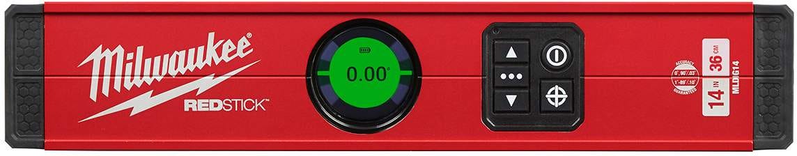 Milwaukee MLDIG14 REDSTICK 14" Digital Level w/ PIN-POINT Measurement Technology