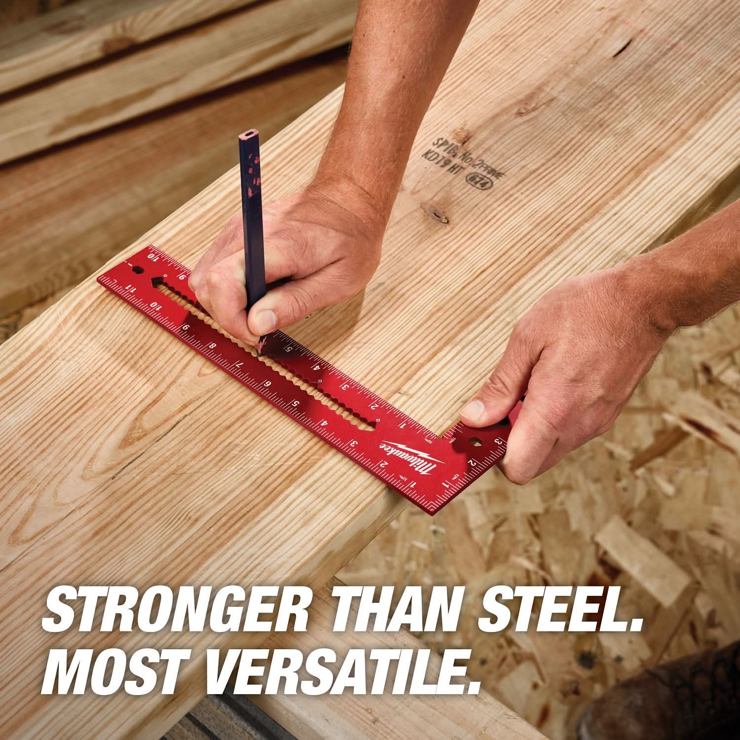 Milwaukee MLSQ1812 200mm x 300mm Framing Square