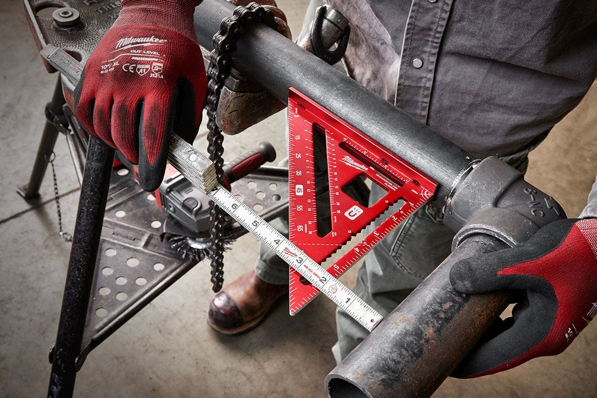 Milwaukee MLSQM070 Magnetic 7" Aluminum Rafter Square