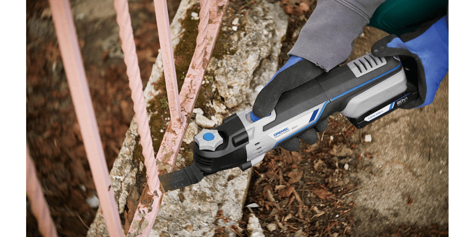 Dremel MM20V-02 Multi-Max MM20V Cordless Oscillating Tool 2.0Ah Kit