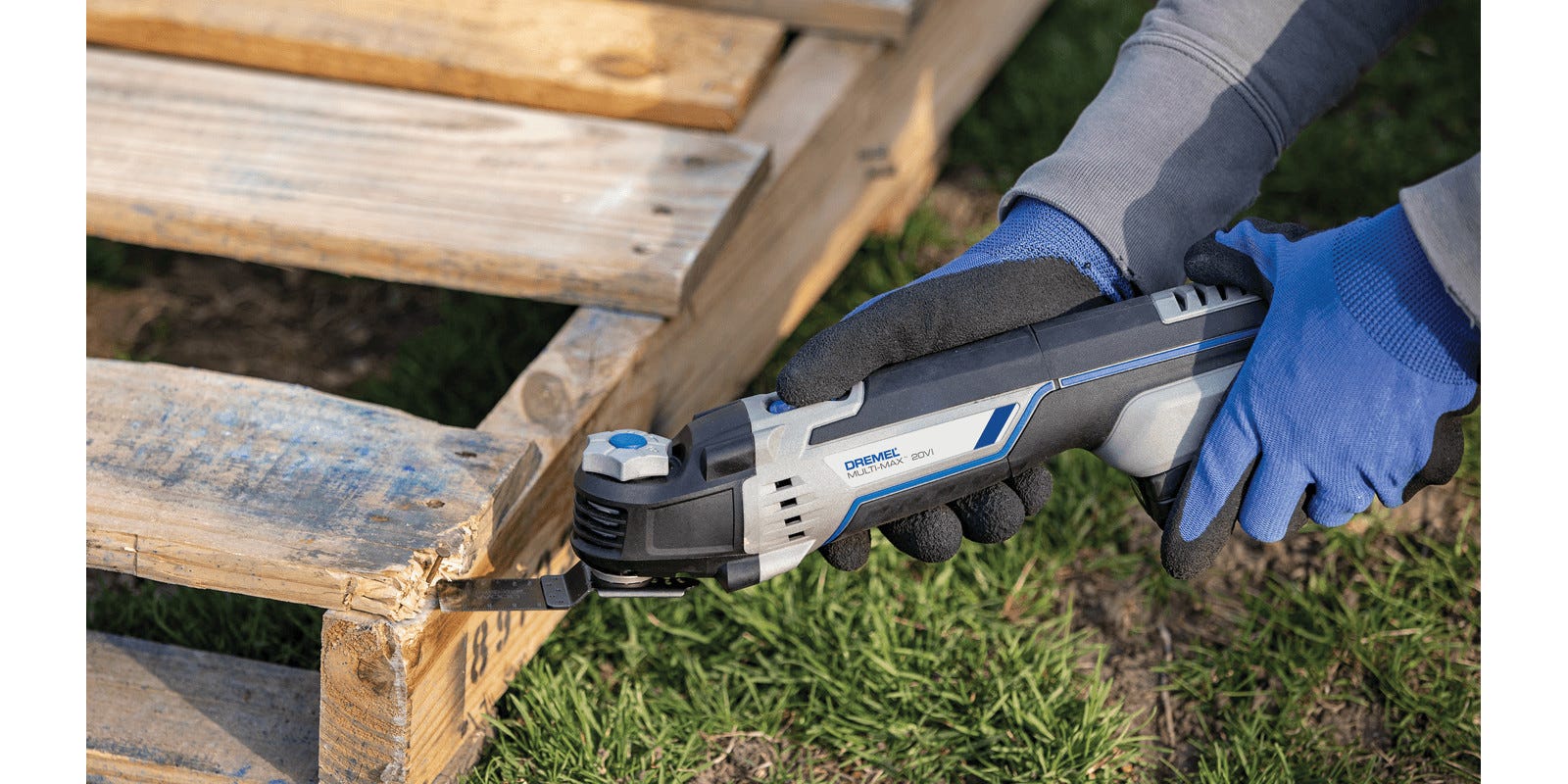 Dremel MM20V-02 Multi-Max MM20V Cordless Oscillating Tool 2.0Ah Kit