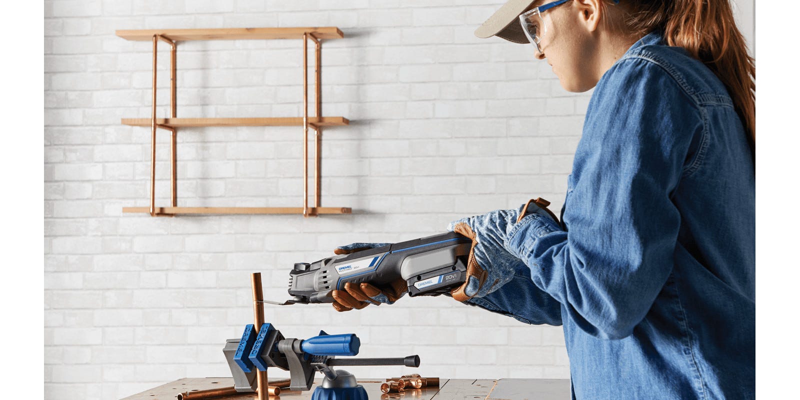 Dremel MM20V-02 Multi-Max MM20V Cordless Oscillating Tool 2.0Ah Kit