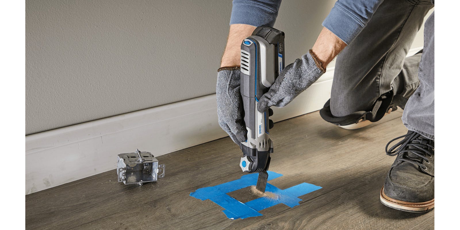 Dremel MM20V-02 Multi-Max MM20V Cordless Oscillating Tool 2.0Ah Kit