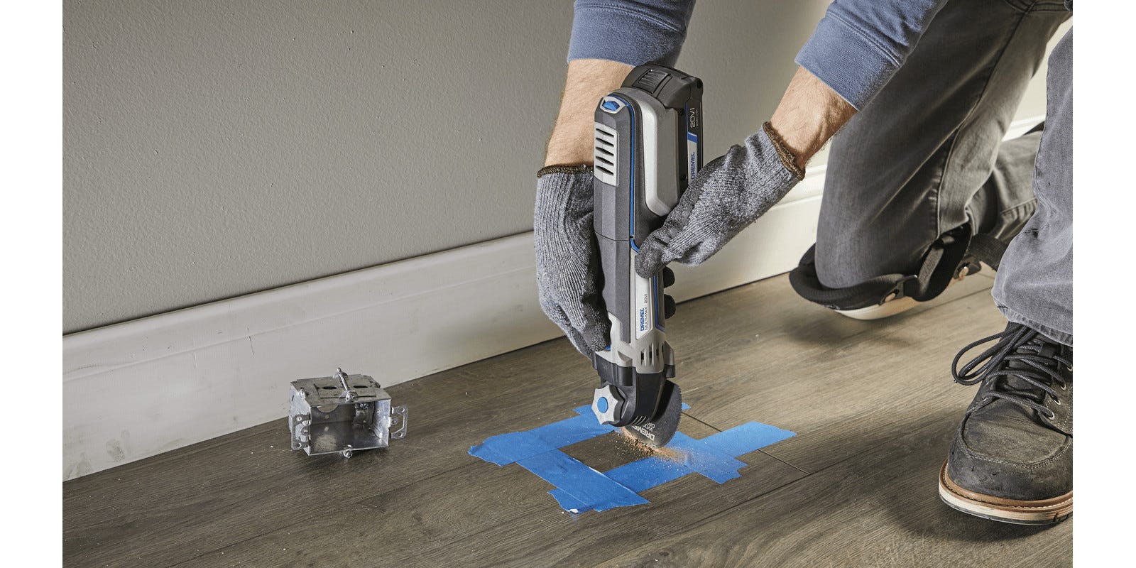 Dremel MM20V-02 Multi-Max MM20V Cordless Oscillating Tool 2.0Ah Kit