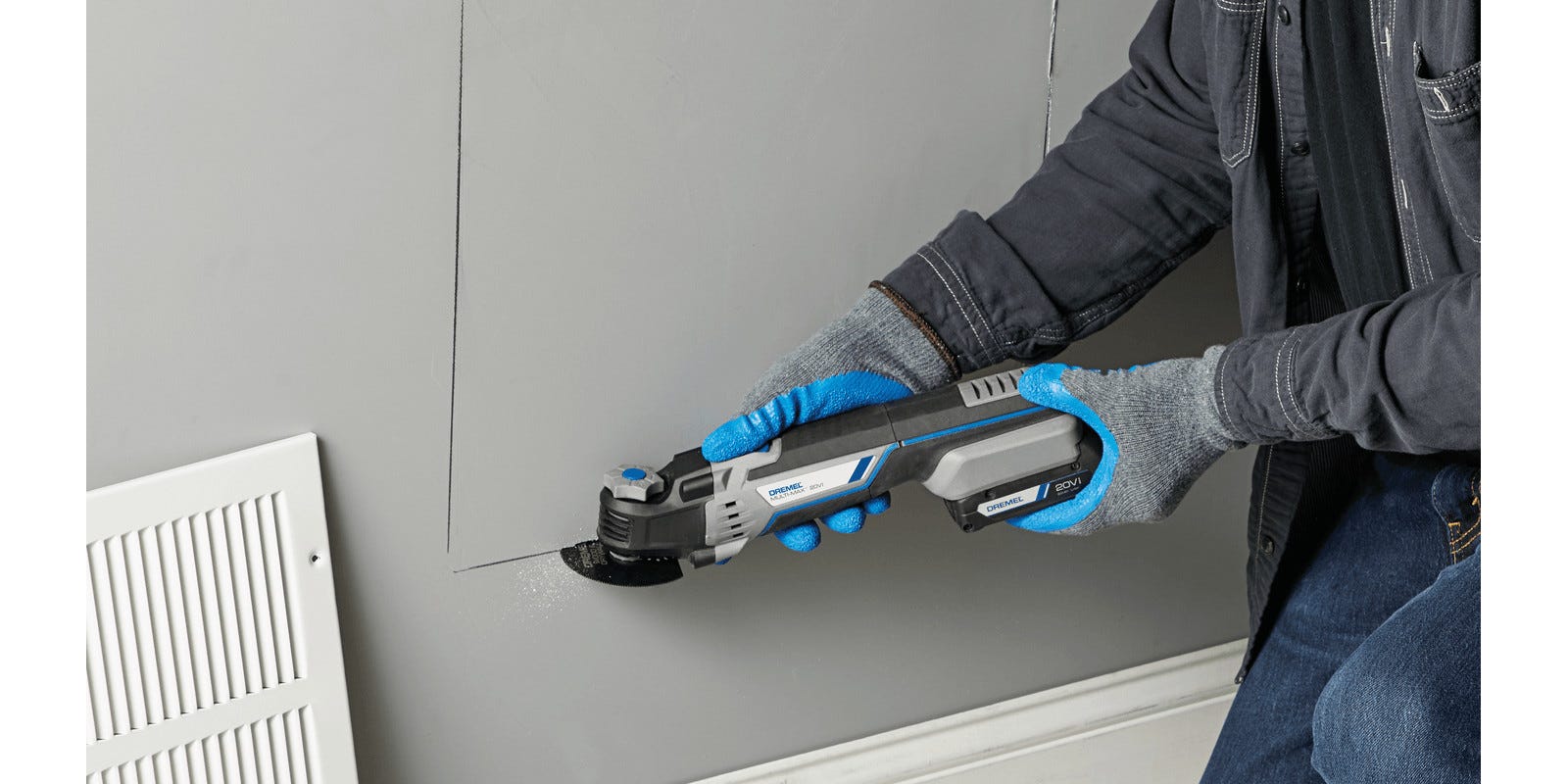 Dremel MM20V-02 Multi-Max MM20V Cordless Oscillating Tool 2.0Ah Kit
