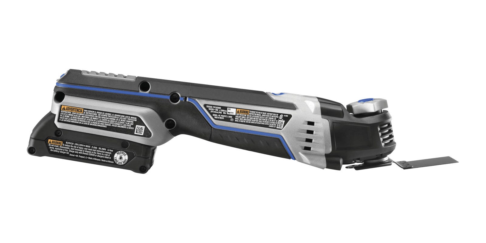 Dremel MM20V-02 Multi-Max MM20V Cordless Oscillating Tool 2.0Ah Kit
