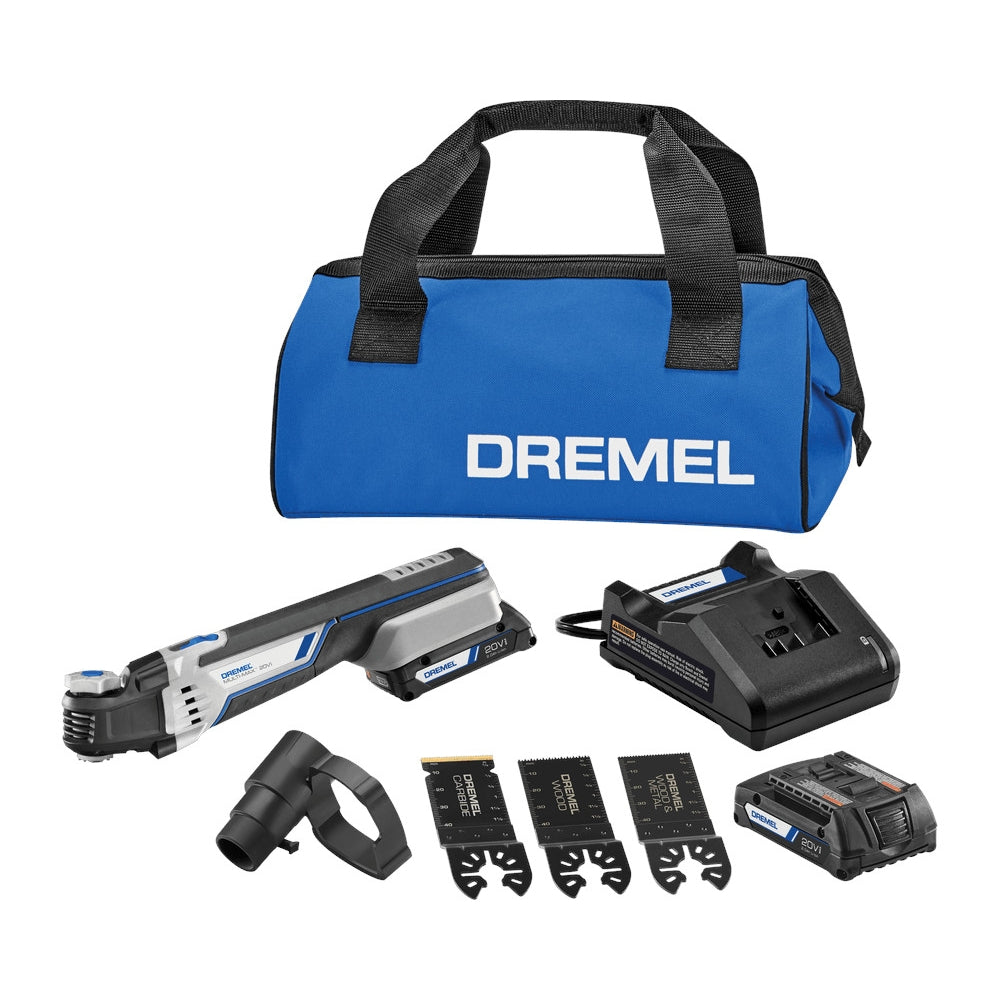 Dremel MM20V-02 Multi-Max MM20V Cordless Oscillating Tool 2.0Ah Kit