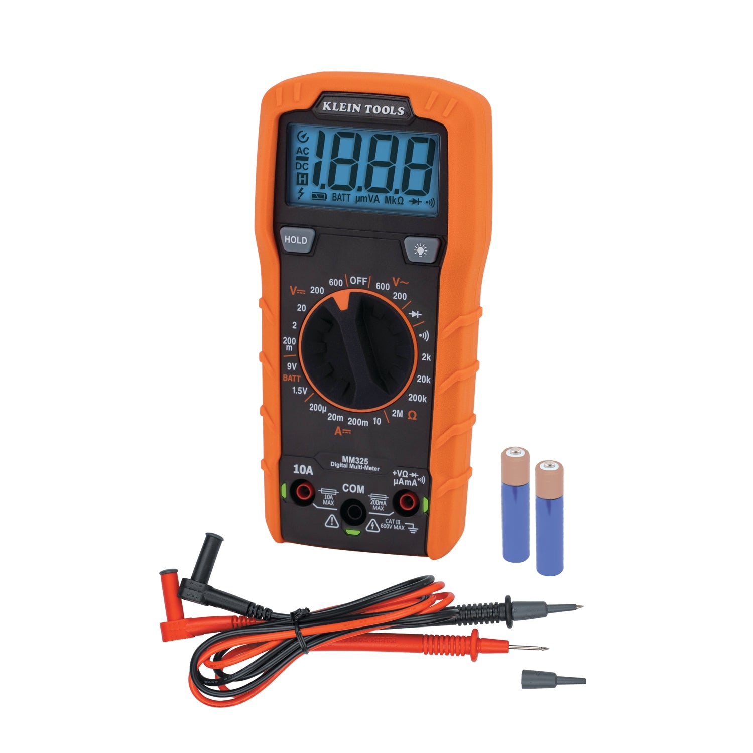 Klein Tools MM325 600V Manual Ranging Digital Multimeter