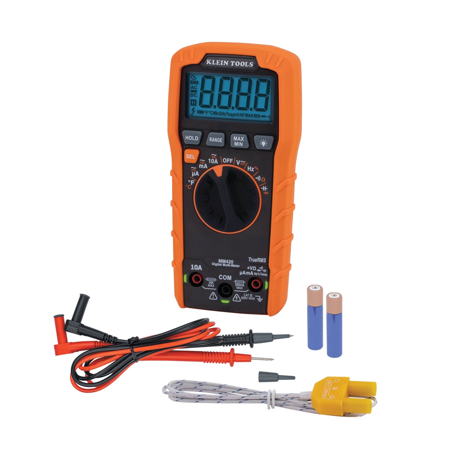 Klein Tools MM420 600V TRMS Auto-Ranging Digital Multimeter