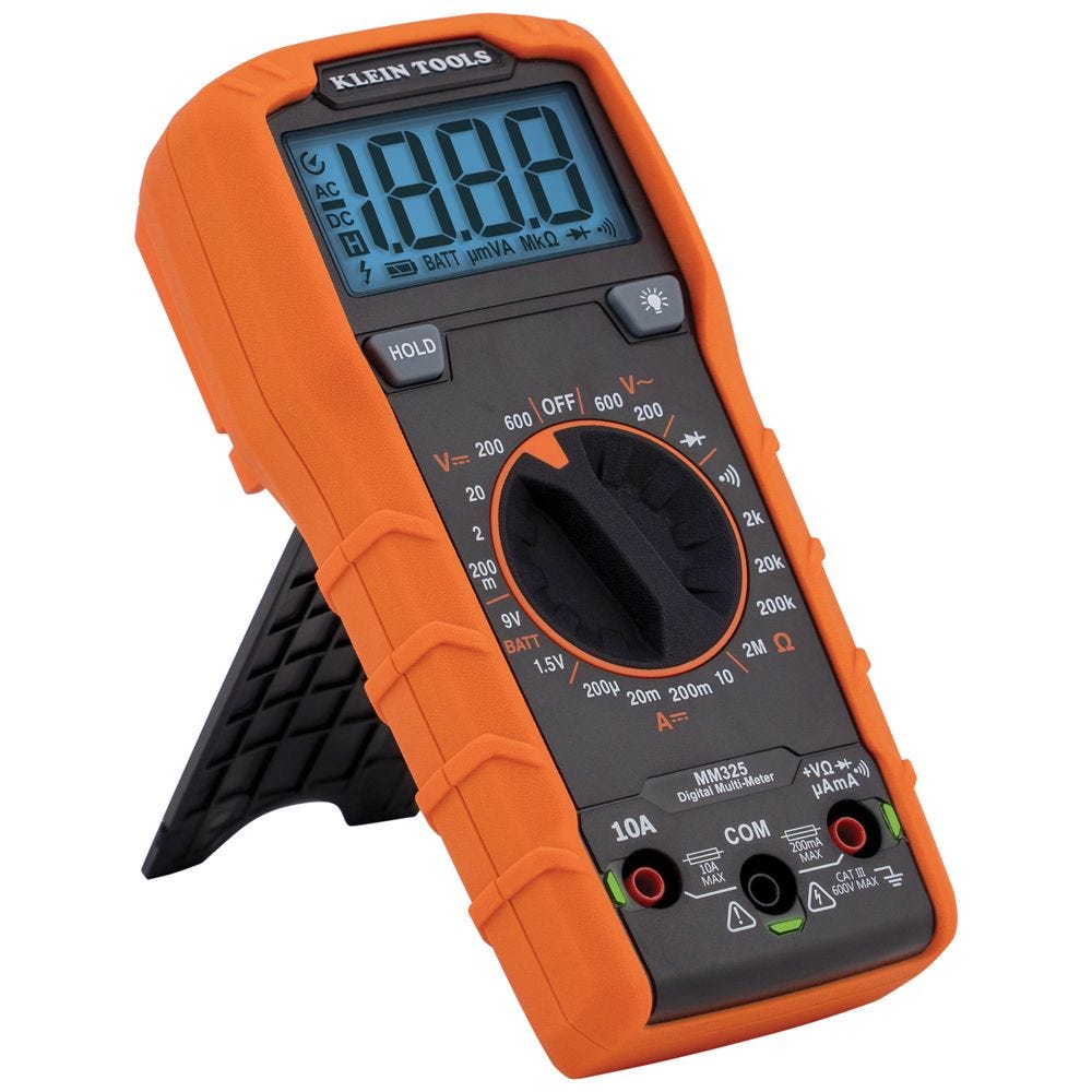 Klein Tools MM420 600V TRMS Auto-Ranging Digital Multimeter