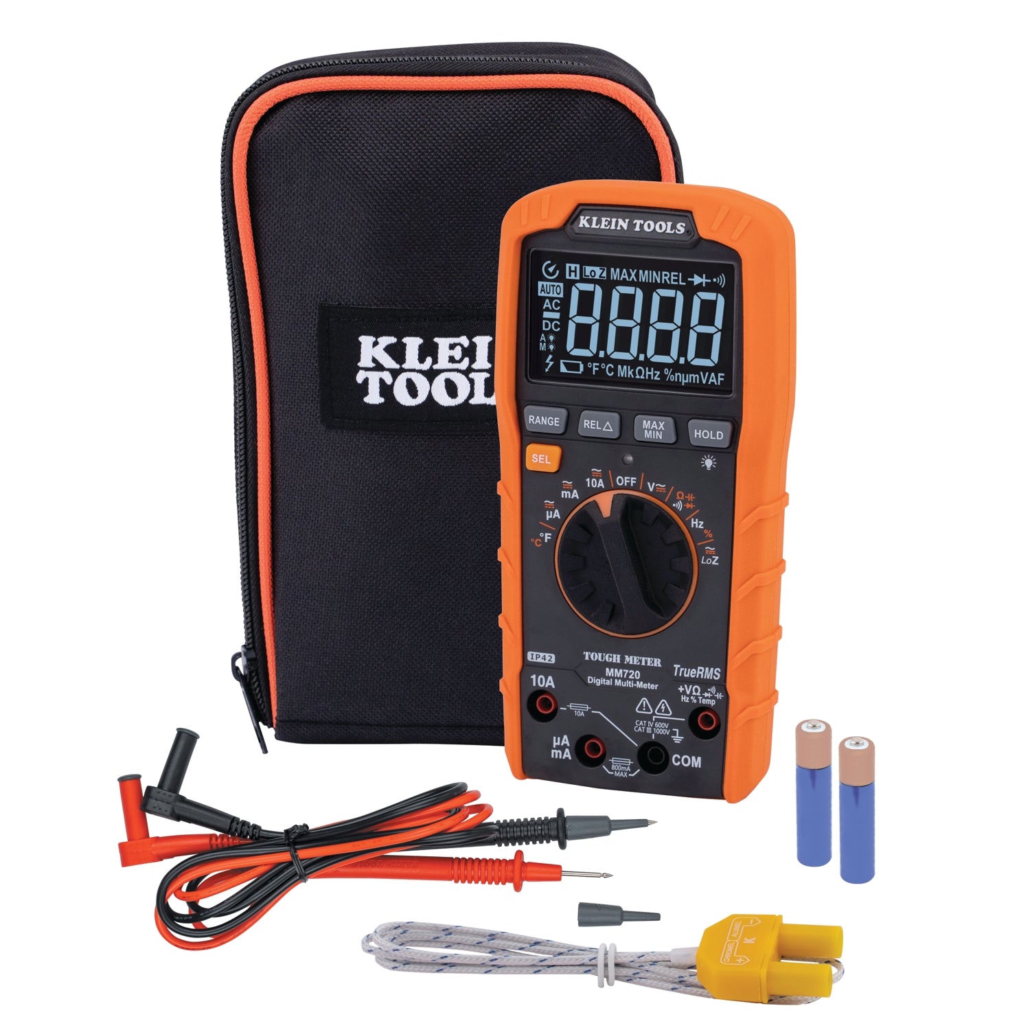 Klein Tools MM720 1,000V TRMS Auto-Ranging Digital Multimeter