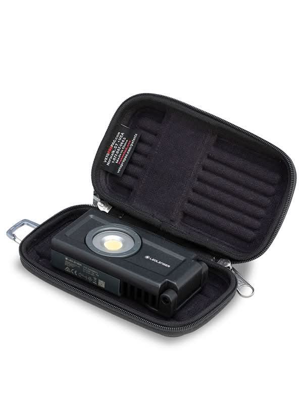 Veto Pro Pac OC45 Small-Sized Customizable Zippered Case with Unilite IL-452R Folding Inspection Light