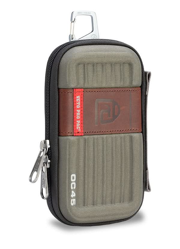Veto Pro Pac OC45 Small-Sized Customizable Zippered Case with Unilite IL-452R Folding Inspection Light