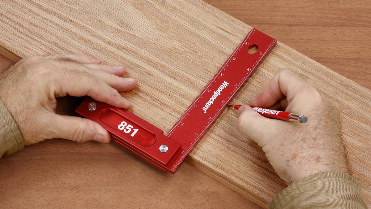 Woodpeckers 851 Precision Square, 8"