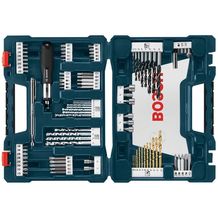 Bosch MS4091 91-Piece Drilling & Driving Mixed Bit Set