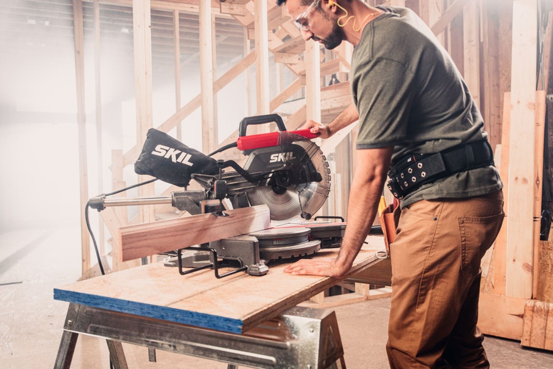 SKIL MS6305-00 10" Dual Bevel Sliding Miter Saw