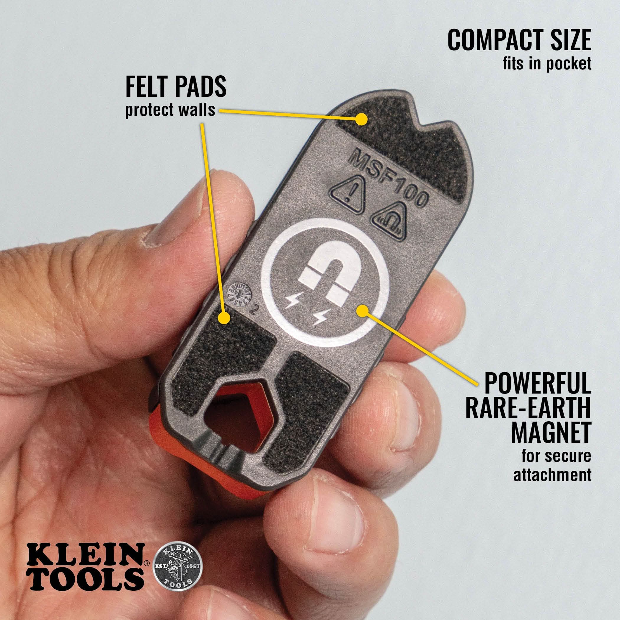 Klein Tools MSF1002 Magnetic Stud Finder (2-Pack) – Tool Nut