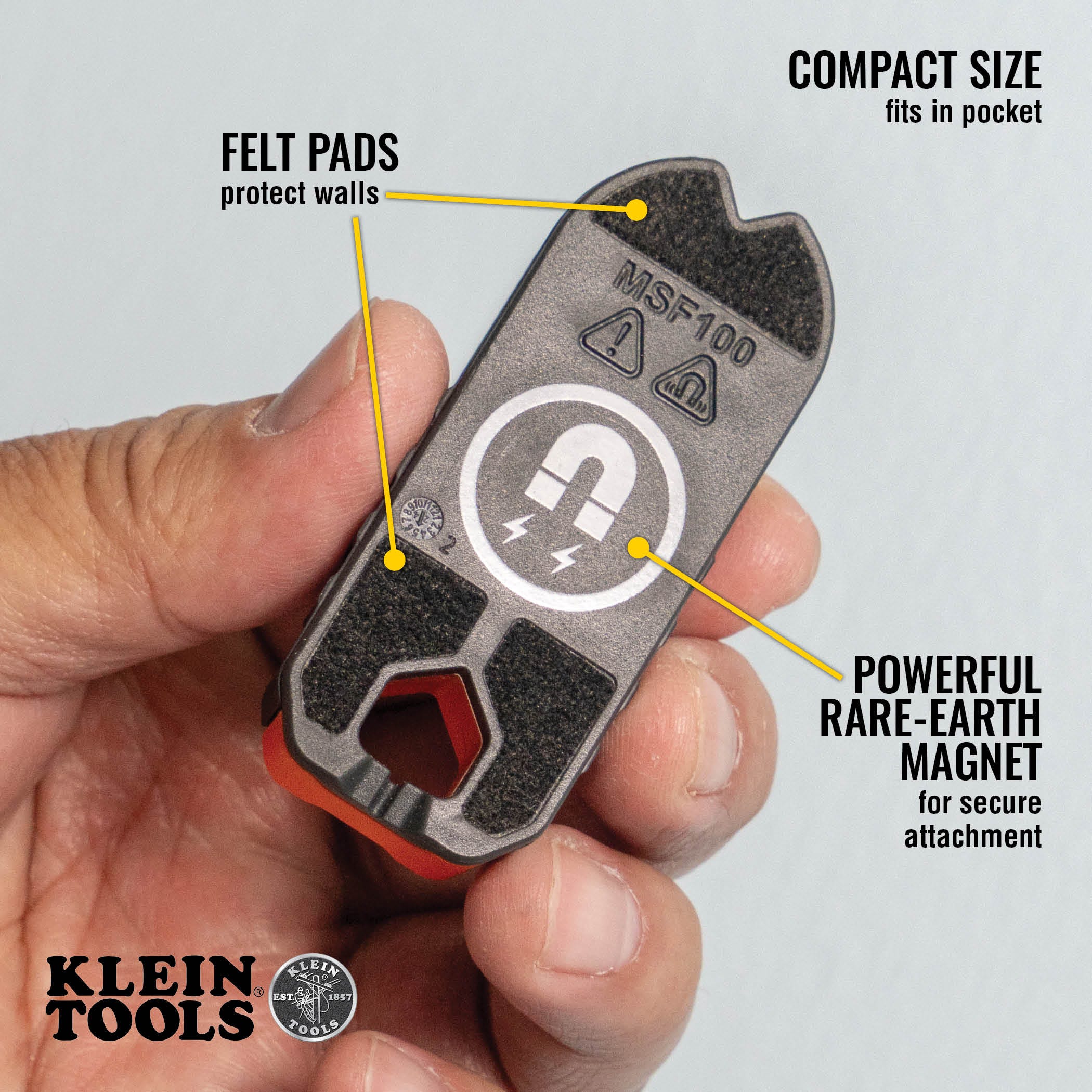 Klein Tools MSF1002 Magnetic Stud Finder (2-Pack)