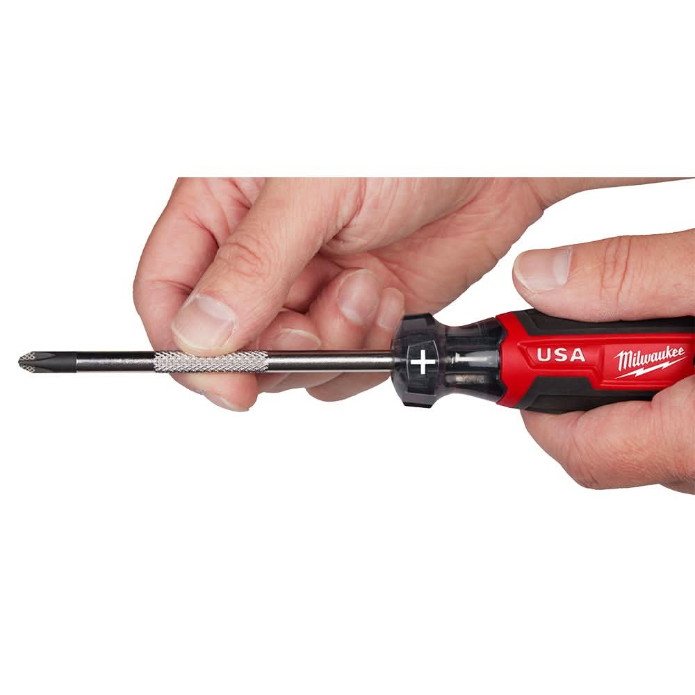 Milwaukee MT200-4 4PC Cushion Grip Screwdriver Set (Made in the USA)
