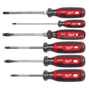 Milwaukee MT200-6 6PC Cushion Grip Screwdriver Set (Made in the USA)